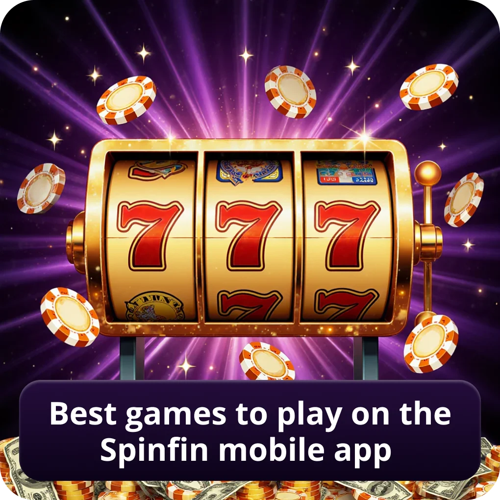 Best Games to Play on the Spinfin Mobile App