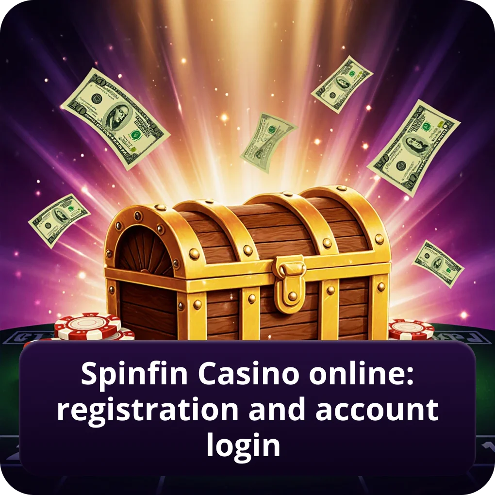 Spinfin Casino Online: Registration and Account Login guide Spinfin Casino Online: Registration and Account Login